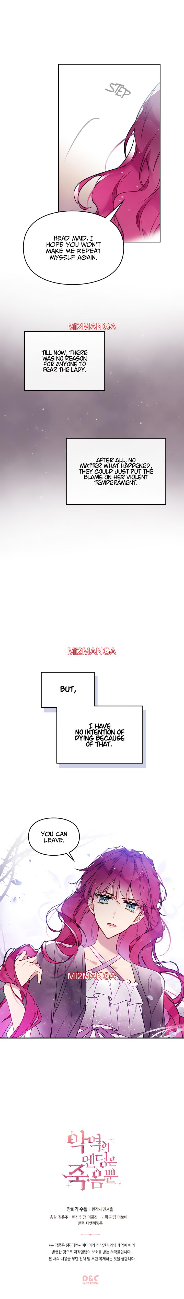 Death Is The Only Ending For The Villainess - Chapter 9 3 manhwa
