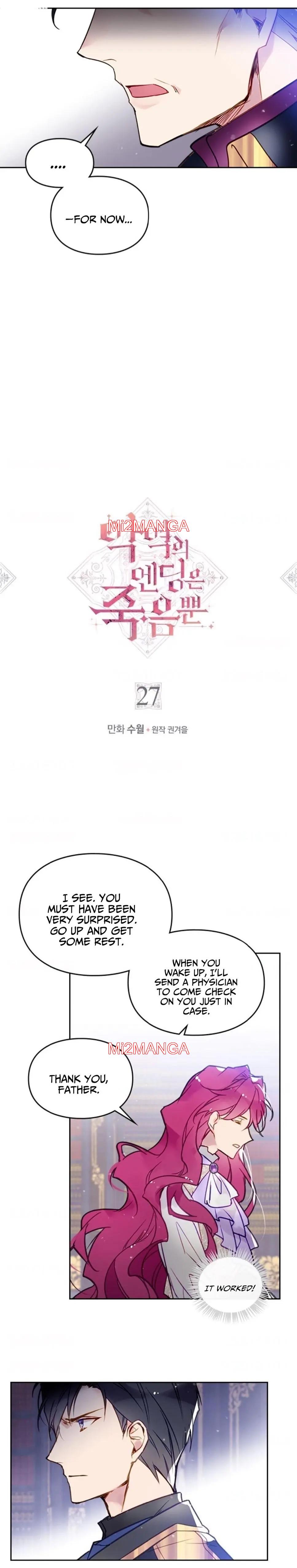 Death Is The Only Ending For The Villainess - Chapter 27 manhwa