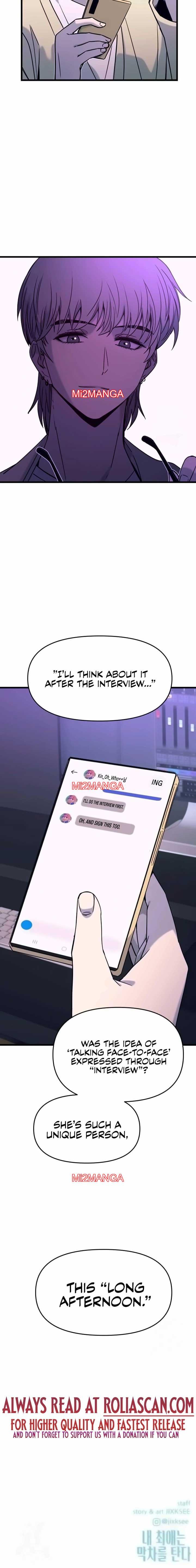 My bias gets on the last train - Chapter 8 3 manhwa